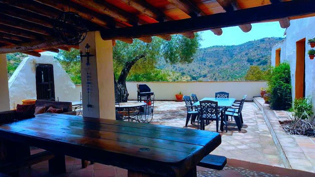 Вилла Cortijo Cuscurro Риогордо Экстерьер фото